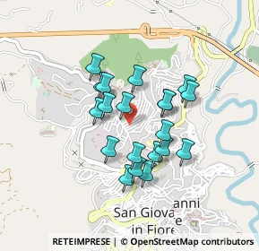 Mappa Via Etna, 87055 San Giovanni in Fiore CS, Italia (0.3735)