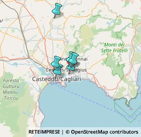 Mappa Quartucciu Metropolitan City of Cagliari, 09044 Quartucciu CA, Italia (33.12818)