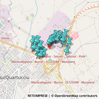 Mappa Quartucciu Metropolitan City of Cagliari, 09044 Quartucciu CA, Italia (0.275)
