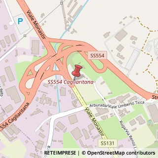 Mappa Strada Statale 554, Km. 5.880, 09042 Cagliari, Cagliari (Sardegna)