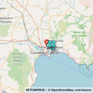 Mappa Via Decio Mure, 09042 Monserrato CA, Italia (39.60778)