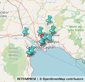 Mappa Via Decio Mure, 09042 Monserrato CA, Italia (9.60667)