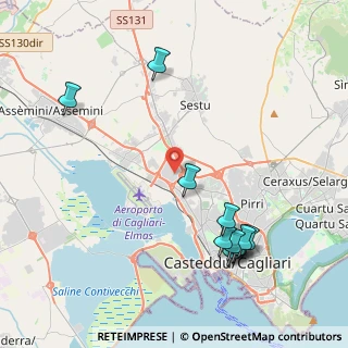 Mappa Via Mario Betti, 09122 Cagliari CA, Italia (5.26182)