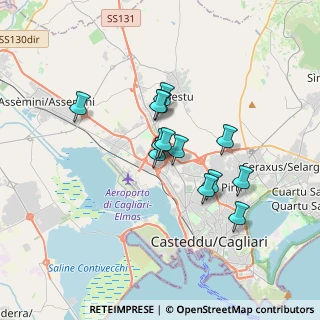Mappa Via Mario Betti, 09122 Cagliari CA, Italia (2.82692)