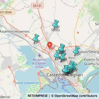 Mappa Via Mario Betti, 09122 Cagliari CA, Italia (4.49375)