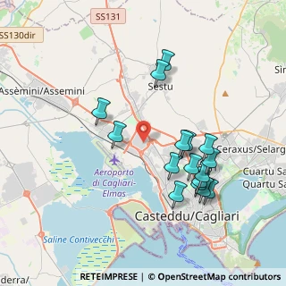Mappa Via Mario Betti, 09122 Cagliari CA, Italia (4.10313)