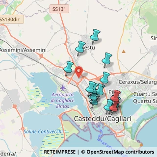 Mappa Via Mario Betti, 09122 Cagliari CA, Italia (4.11222)