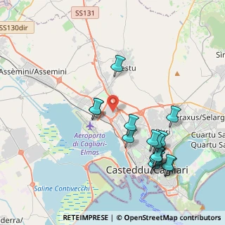 Mappa Via Mario Betti, 09122 Cagliari CA, Italia (4.71938)