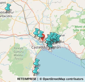 Mappa Via Mario Betti, 09122 Cagliari CA, Italia (12.66917)