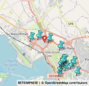 Mappa Via Mario Betti, 09122 Cagliari CA, Italia (2.63)