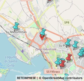Mappa Via Mario Betti, 09122 Cagliari CA, Italia (3.31667)