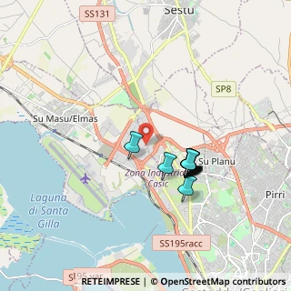 Mappa Via Mario Betti, 09122 Cagliari CA, Italia (1.59917)