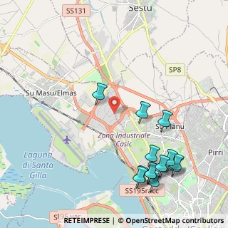 Mappa Via Mario Betti, 09122 Cagliari CA, Italia (2.87714)
