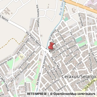 Mappa Via San Martino, 245, 09047 Selargius, Cagliari (Sardegna)