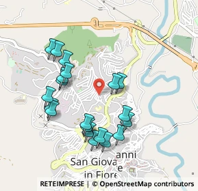Mappa Via Monginevro, 87055 San Giovanni in Fiore CS, Italia (0.4955)