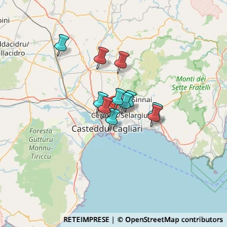 Mappa 09042 Monserrato CA, Italia (9.57364)