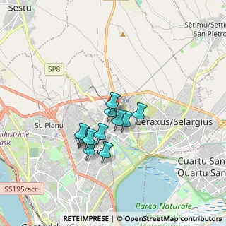 Mappa 09042 Monserrato CA, Italia (1.46417)
