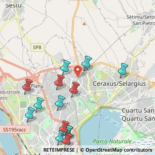 Mappa 09042 Monserrato CA, Italia (2.88786)