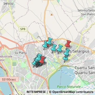 Mappa 09042 Monserrato CA, Italia (1.78722)
