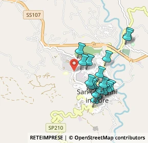 Mappa Le Della, 87055 San Giovanni in Fiore CS, Italia (0.94667)