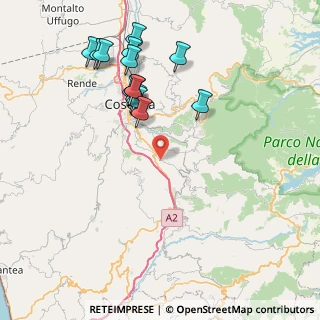 Mappa Via ex provinciale Donnici Inferiore, 87100 Cosenza CS, Italia (9.33714)
