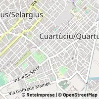 Mapa Quartucciu
