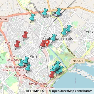 Mappa Via Giuliana Treleani, 09134 Cagliari CA, Italia (1.3265)