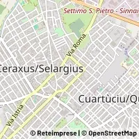 Mapa Selargius