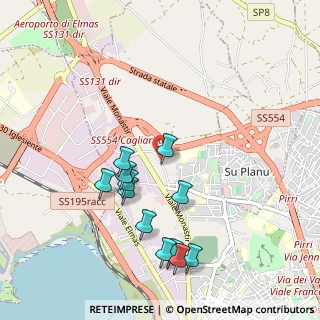 Mappa Km. 5.200, 09121 Cagliari CA, Italia (1.0875)