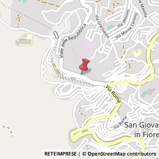 Mappa Viale Repubblica, 91, 87055 San Giovanni in Fiore, Cosenza (Calabria)