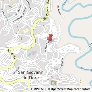 Mappa Via Gioacchino, ., 87055 San Giovanni in Fiore, Cosenza (Calabria)