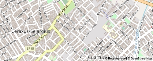 Mappa Selargius