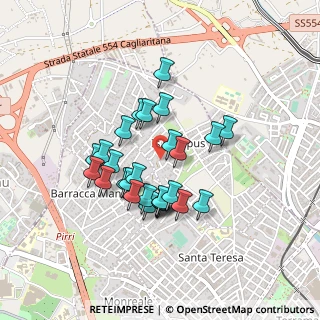 Mappa Via dei Mandorli, 09134 Cagliari CA, Italia (0.39815)