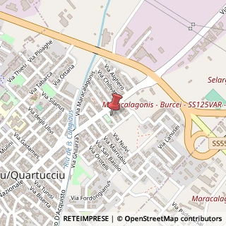 Mappa Via Chiaramonti,  8, 09044 Quartucciu, Cagliari (Sardegna)