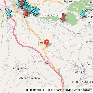 Mappa Donnici Inferiore, 87100 Cosenza CS, Italia (4.2325)
