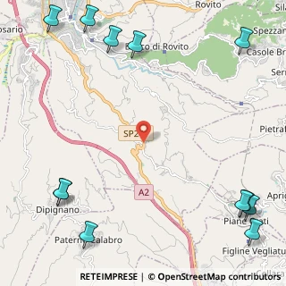 Mappa Donnici Inferiore, 87100 Donnici Inferiore CS, Italia (3.96417)