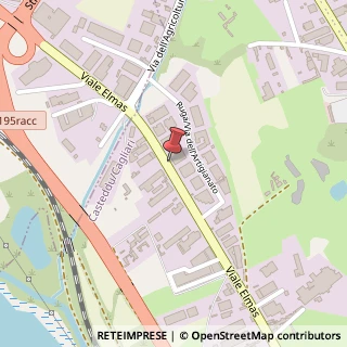 Mappa Via dell' Artigianato, 22, 09122 Cagliari, Cagliari (Sardegna)