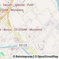 Mapa Quartu Sant'Elena