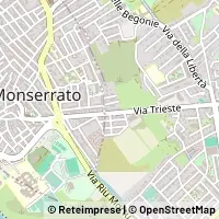 Mapa Selargius