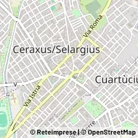 Kaart Selargius