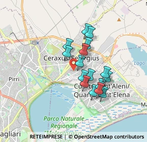 Mappa Via Vittorio Emanuele II, 09045 Quartu Sant'Elena CA, Italia (1.47688)