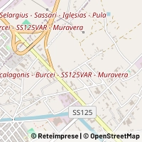Mapa Quartu Sant'Elena
