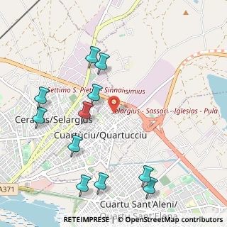 Mappa Via Macomer, 09044 Quartucciu CA, Italia (1.34455)