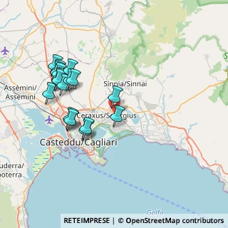 Mappa Via Macomer, 09044 Quartucciu CA, Italia (8.8545)