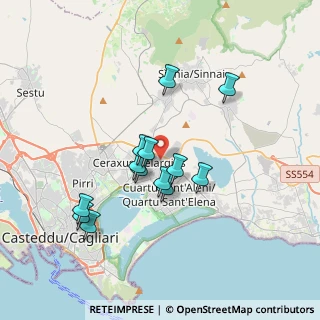 Mappa Via Macomer, 09044 Quartucciu CA, Italia (3.38308)