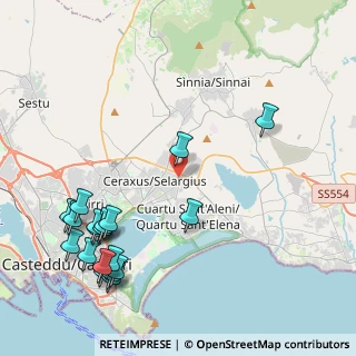 Mappa Via Macomer, 09044 Quartucciu CA, Italia (5.90474)