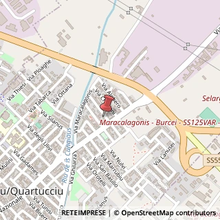 Mappa Via Senorbi, 14, 09044 Quartucciu, Cagliari (Sardegna)