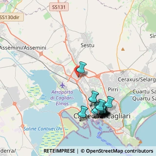 Mappa Via Mario Betti, 09034 Elmas CA, Italia (5.0255)