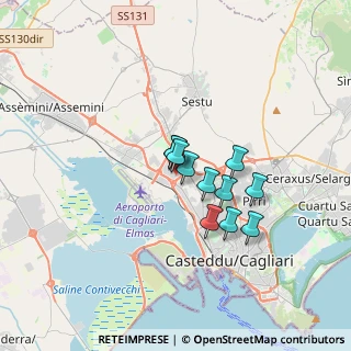 Mappa Via Mario Betti, 09034 Elmas CA, Italia (2.53273)