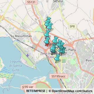 Mappa Via Mario Betti, 09034 Elmas CA, Italia (1.22643)